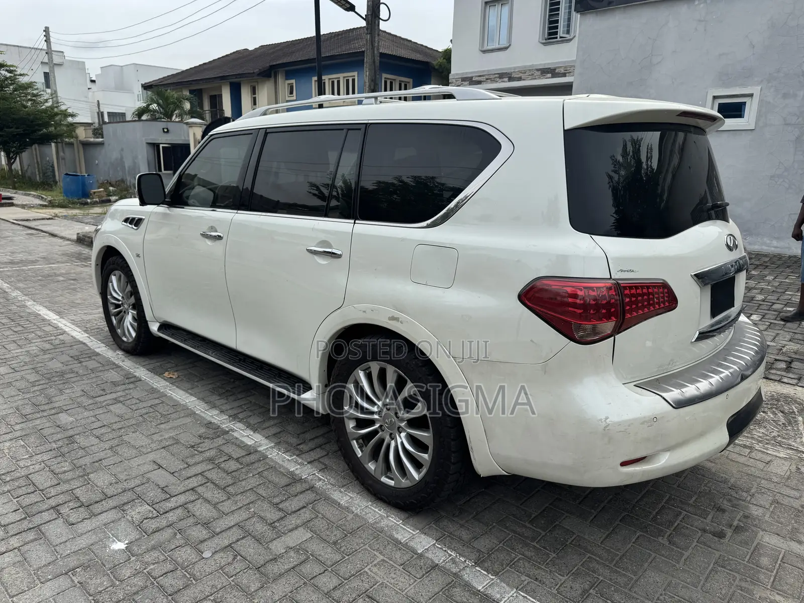 Infiniti QX80 2016 White