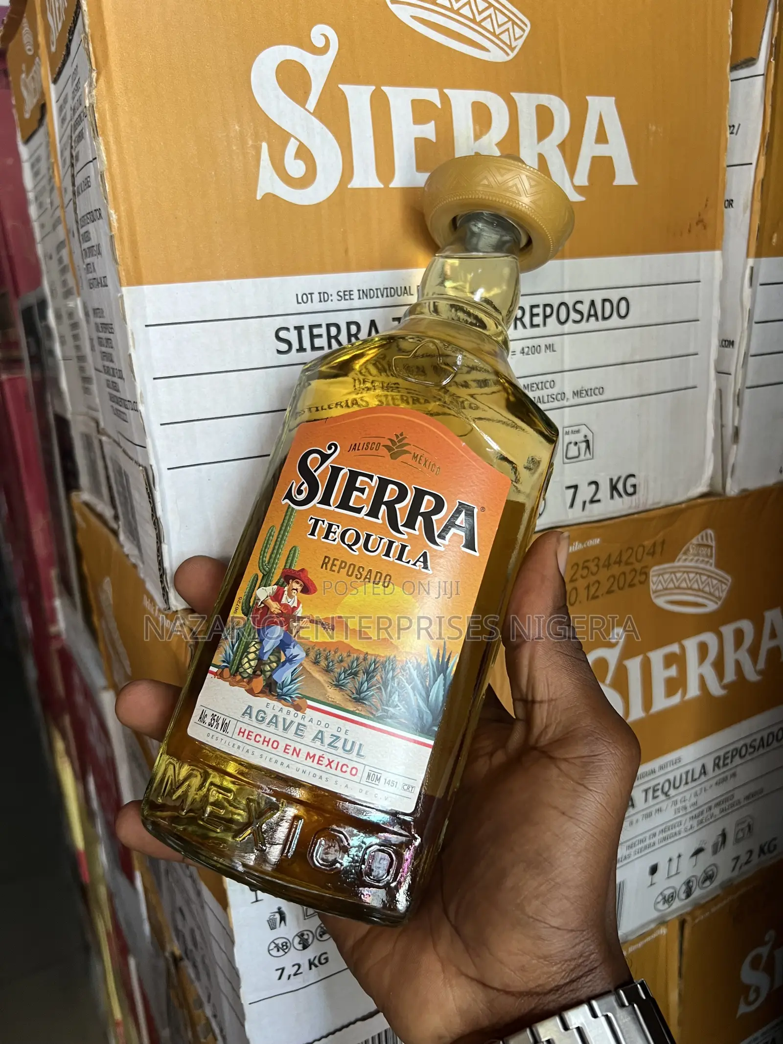 Sierra Tequila Reposado 70cl — Price Of 12 Bottles