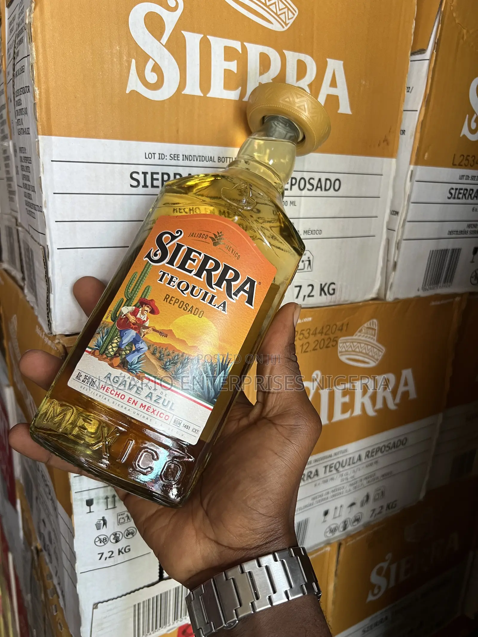 Sierra Tequila Reposado 70cl — Price Of 12 Bottles
