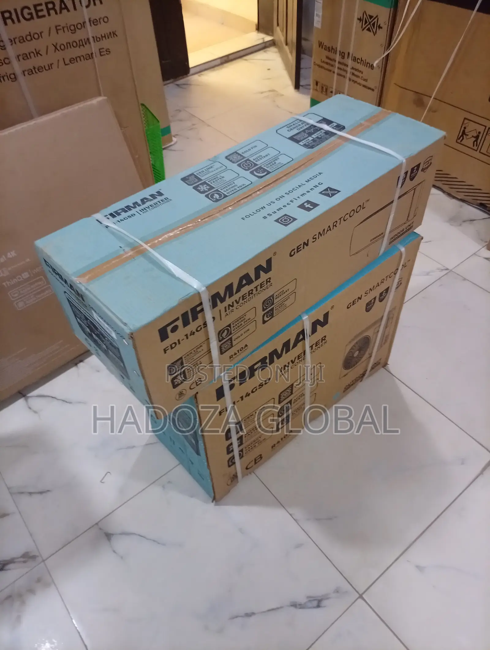 Clean Firman Inverter Ac Available – Excellent Cooling Performance