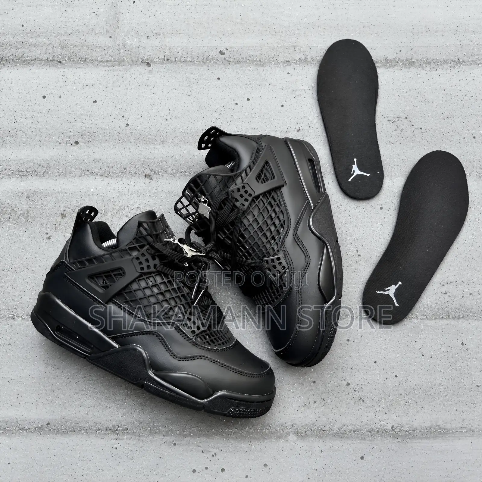 Original Jordan 4 Black Luxury SNKS