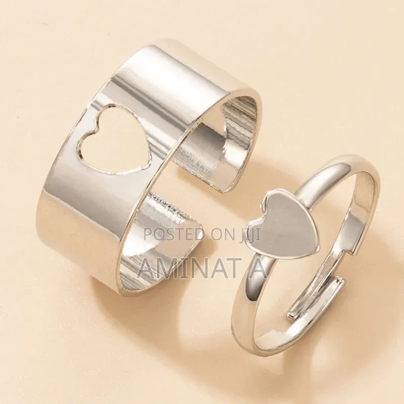 Two Love Knuckle Rings (Gold, Silver, Gold)