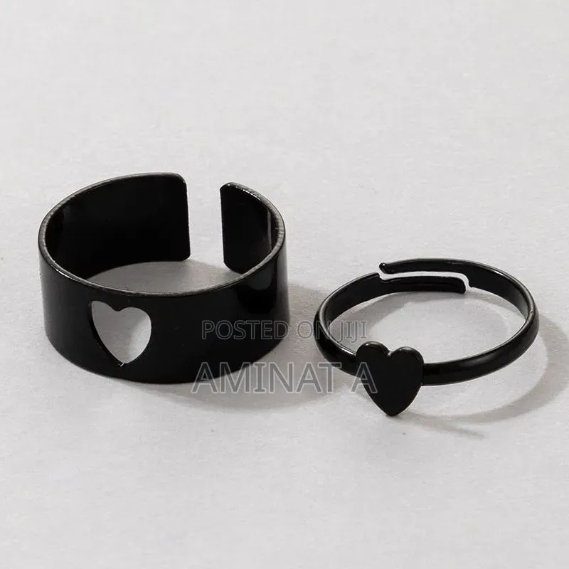 Two Love Knuckle Rings (Gold, Silver, Gold)