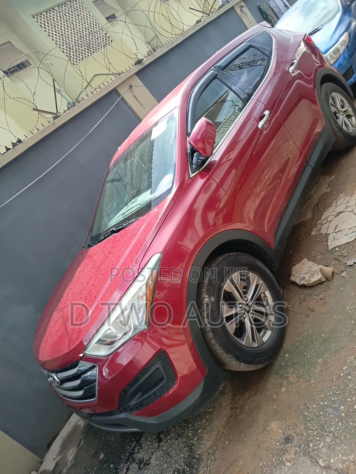 Hyundai Santa Fe SE FWD 2016 Red