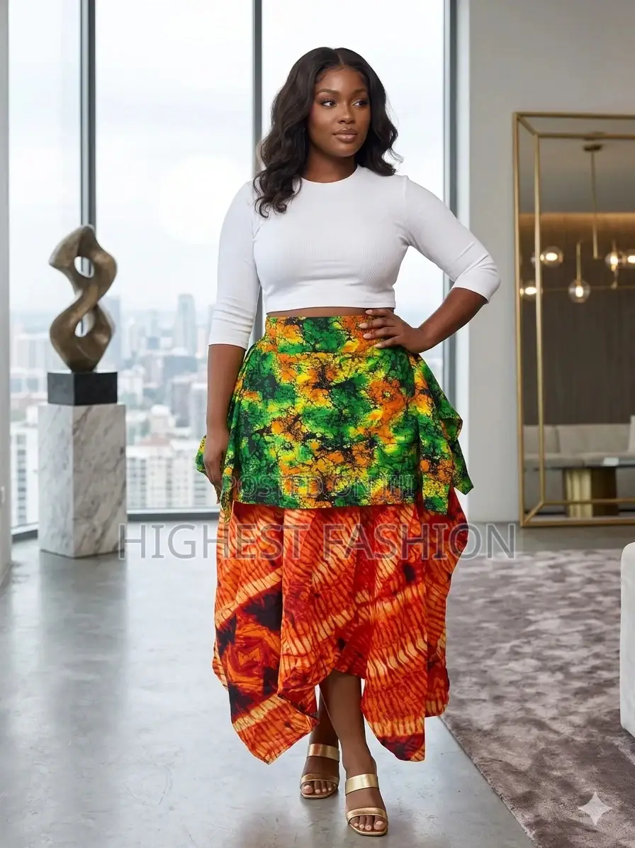 Ankara Skirt - Style 956