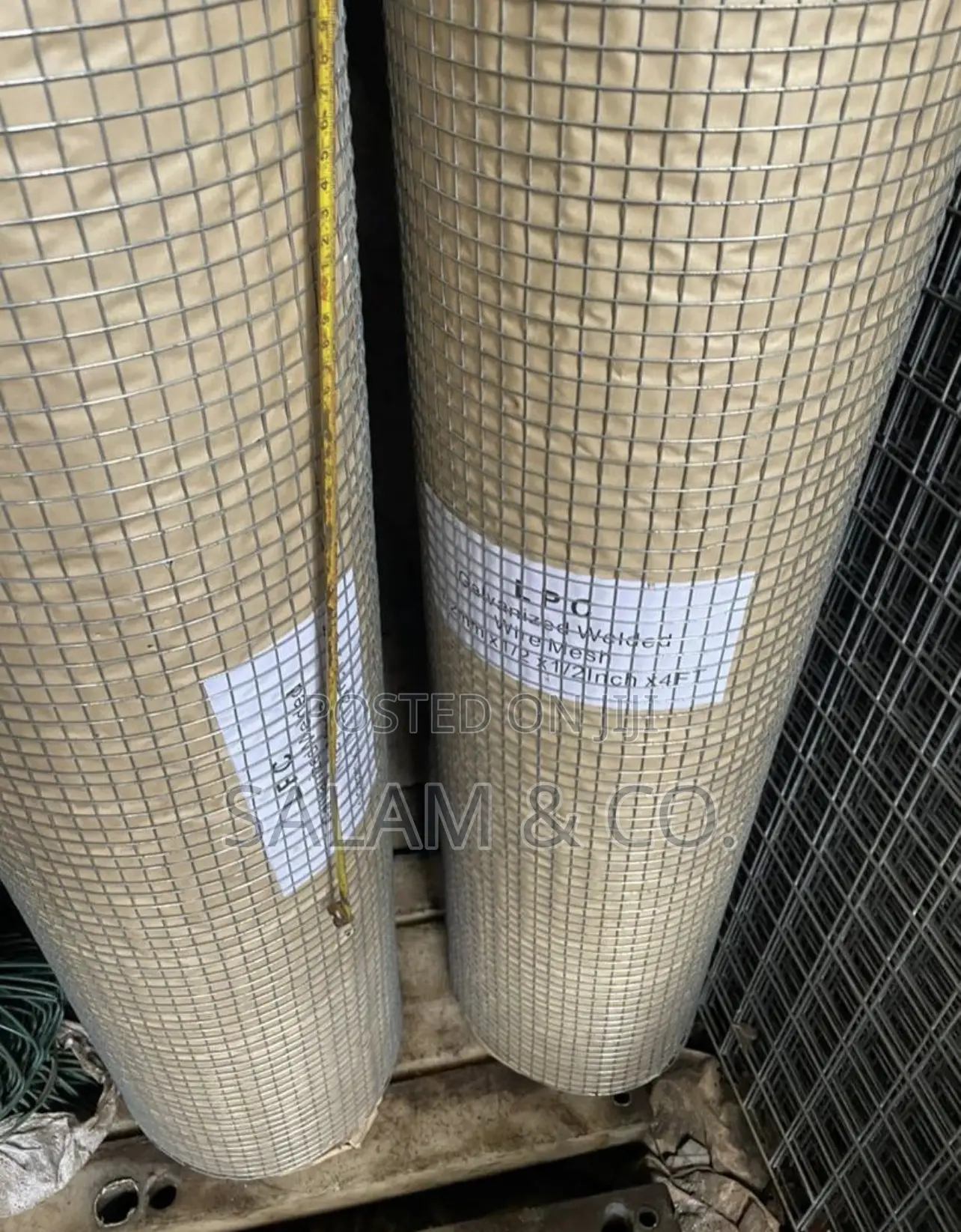 Heavy Duty Welded Wire Mesh Roll – 1.2m X 20m Galvanized Fence Mesh