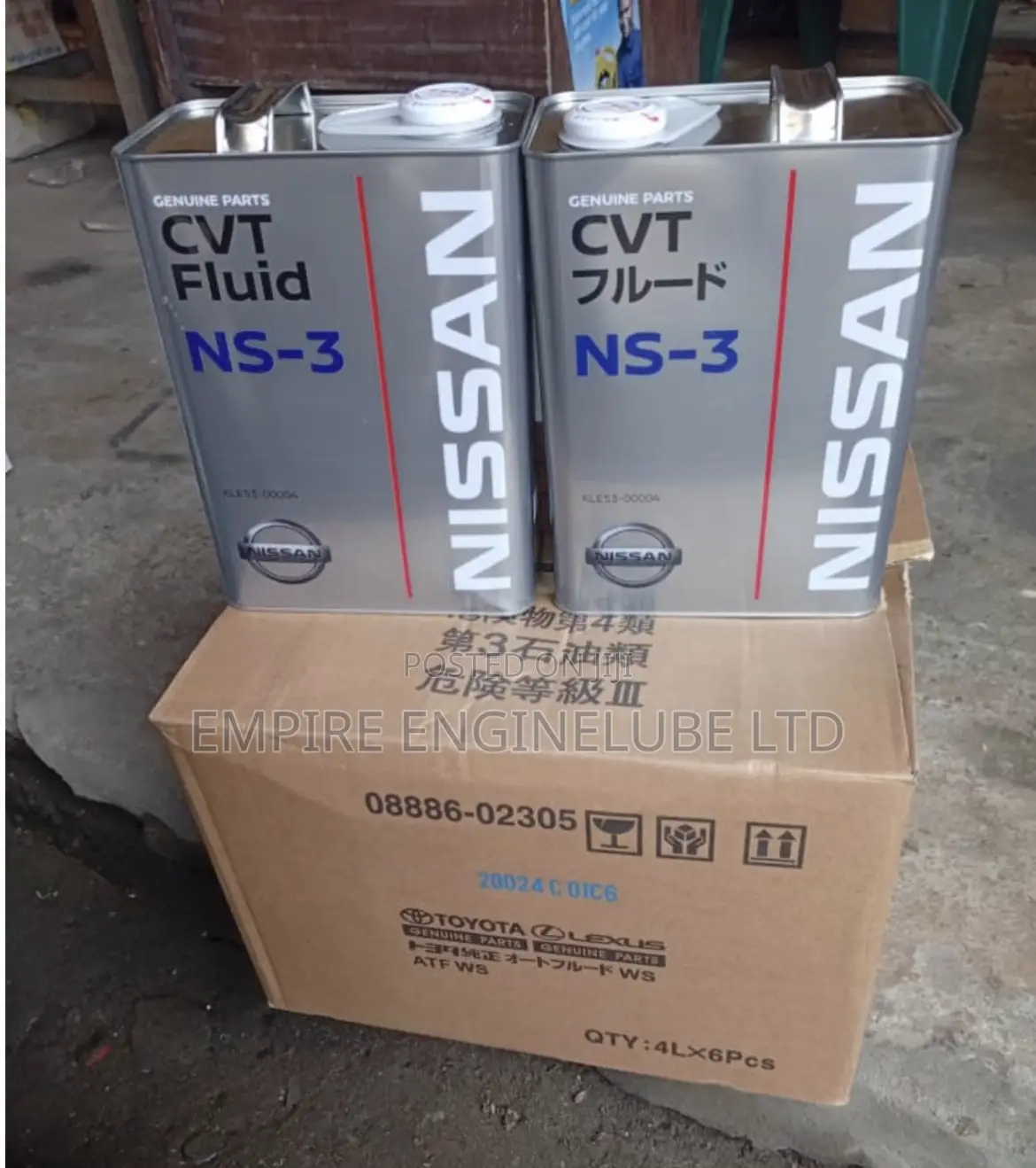 Ns-2/ Ns-3 (Nissan CVT Gear Oil)