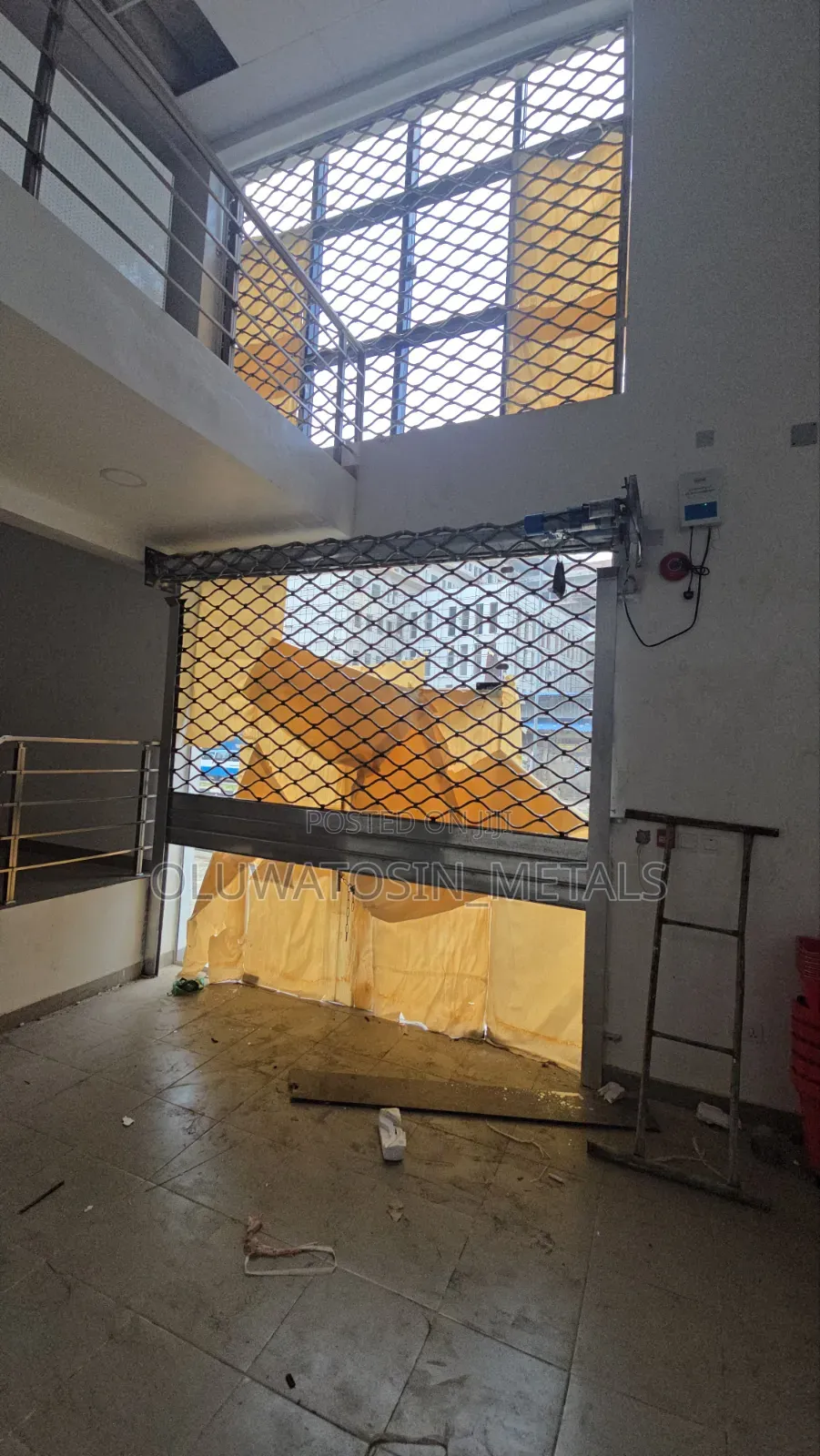 See-Through Roller Shutter for Shops Stores