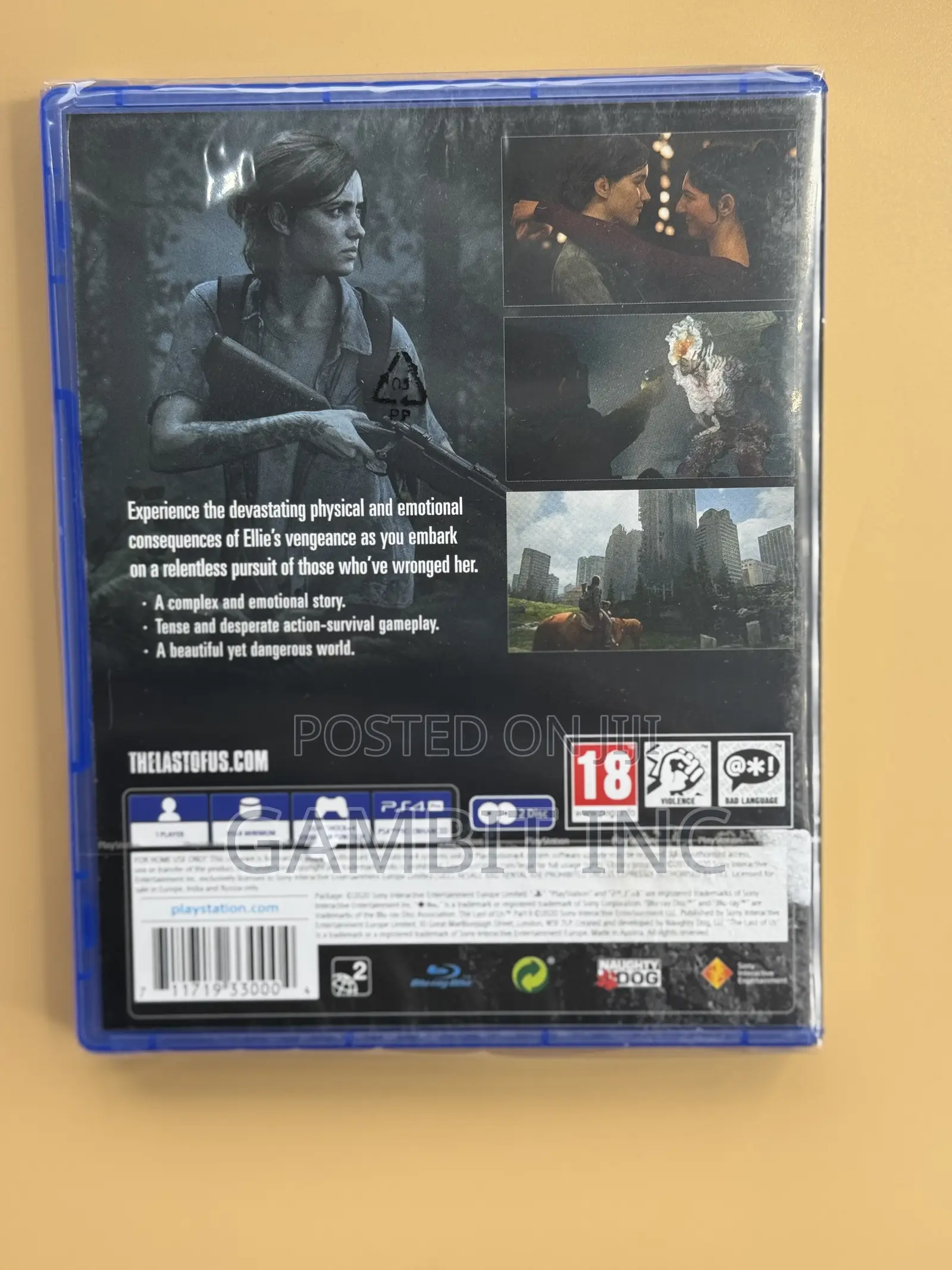 Playstation 4 the Last of Us Part 2