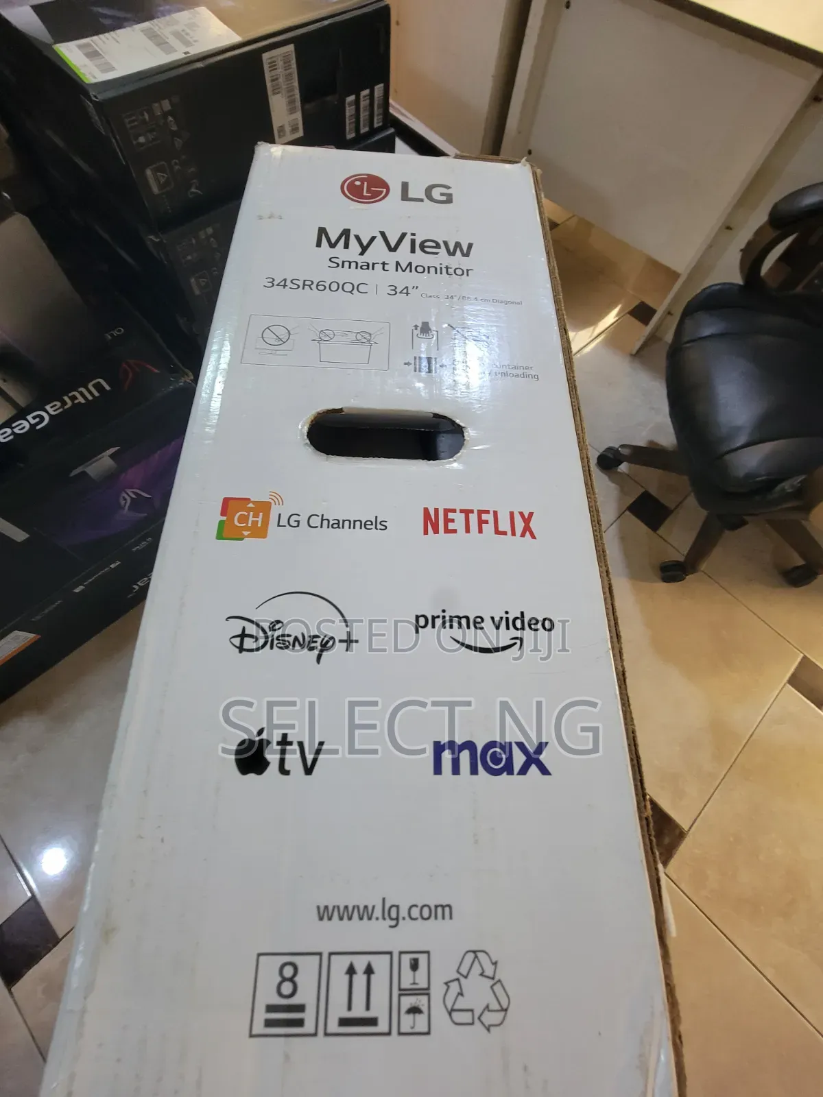Lg 34sr60qc-B 34-Inch My View Smart Monitor