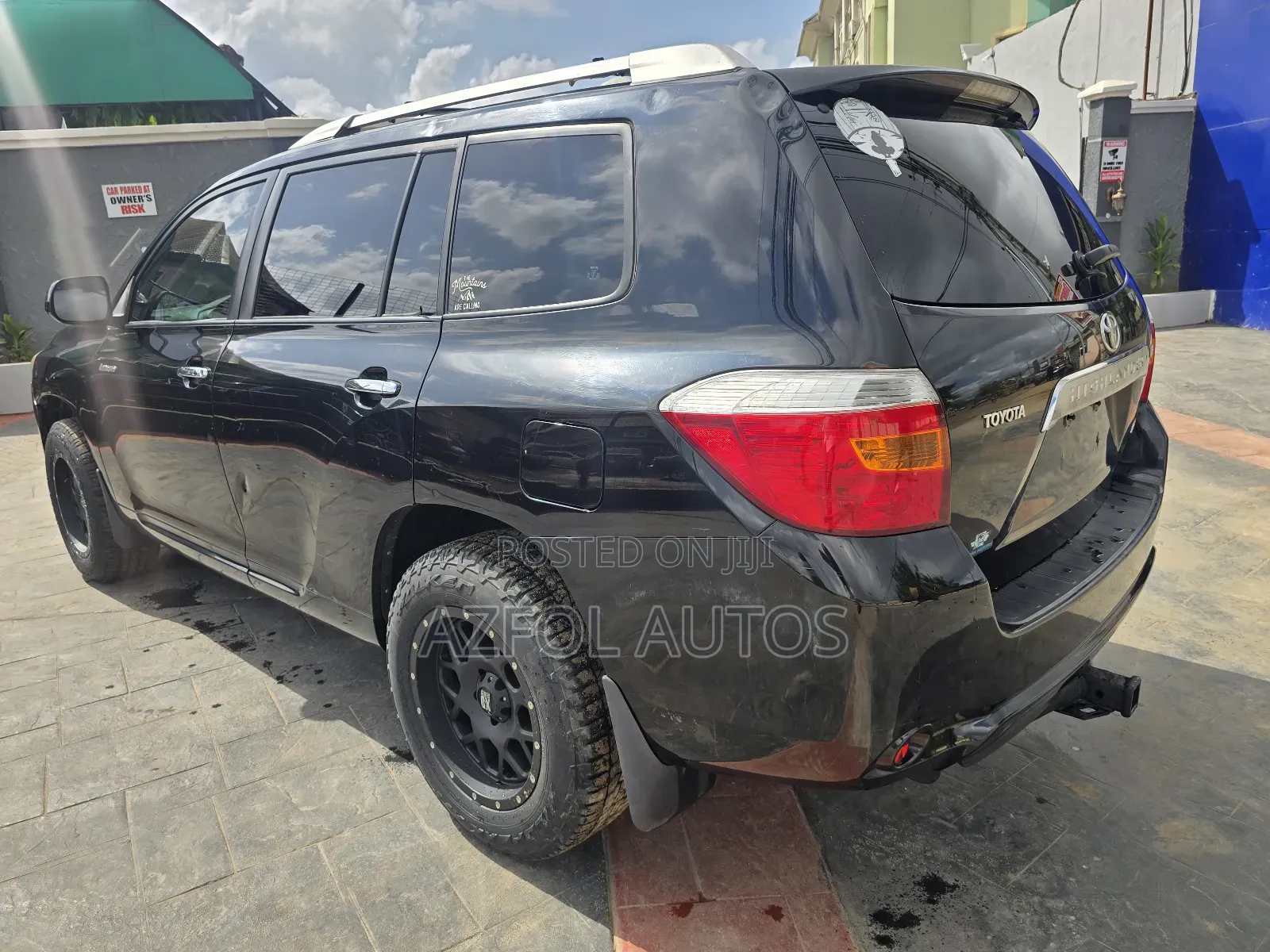 Toyota Highlander Limited 4x4 2008 Black