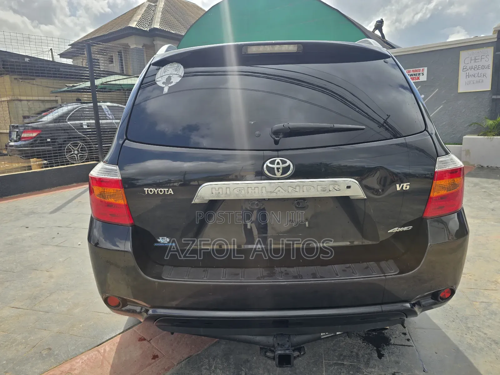 Toyota Highlander Limited 4x4 2008 Black