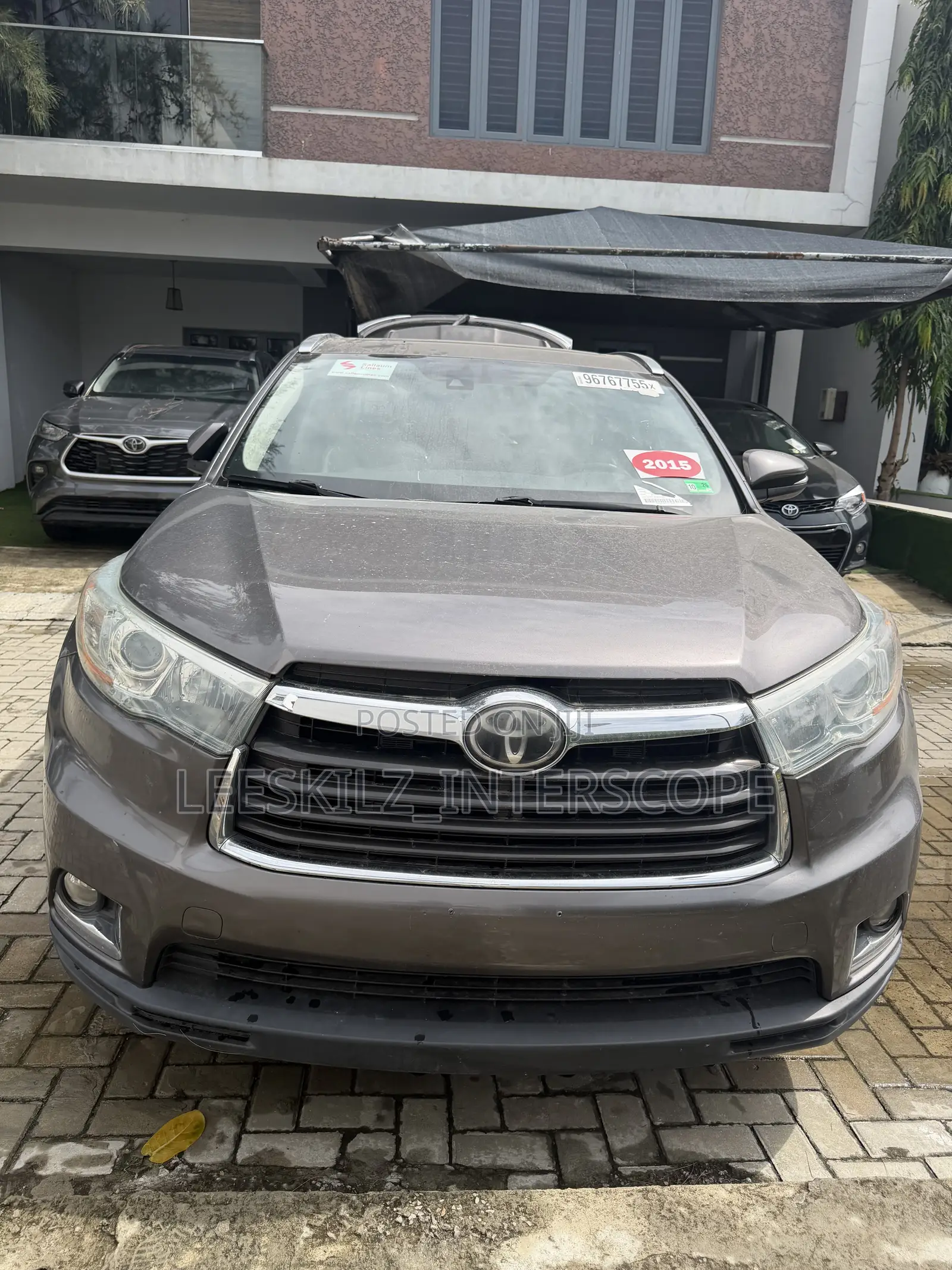 Toyota Highlander 2016 Gray