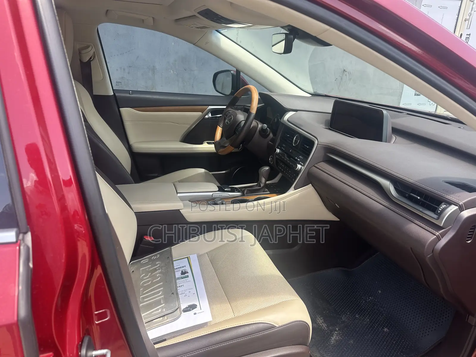 Lexus RX 350 FWD 2018 Red