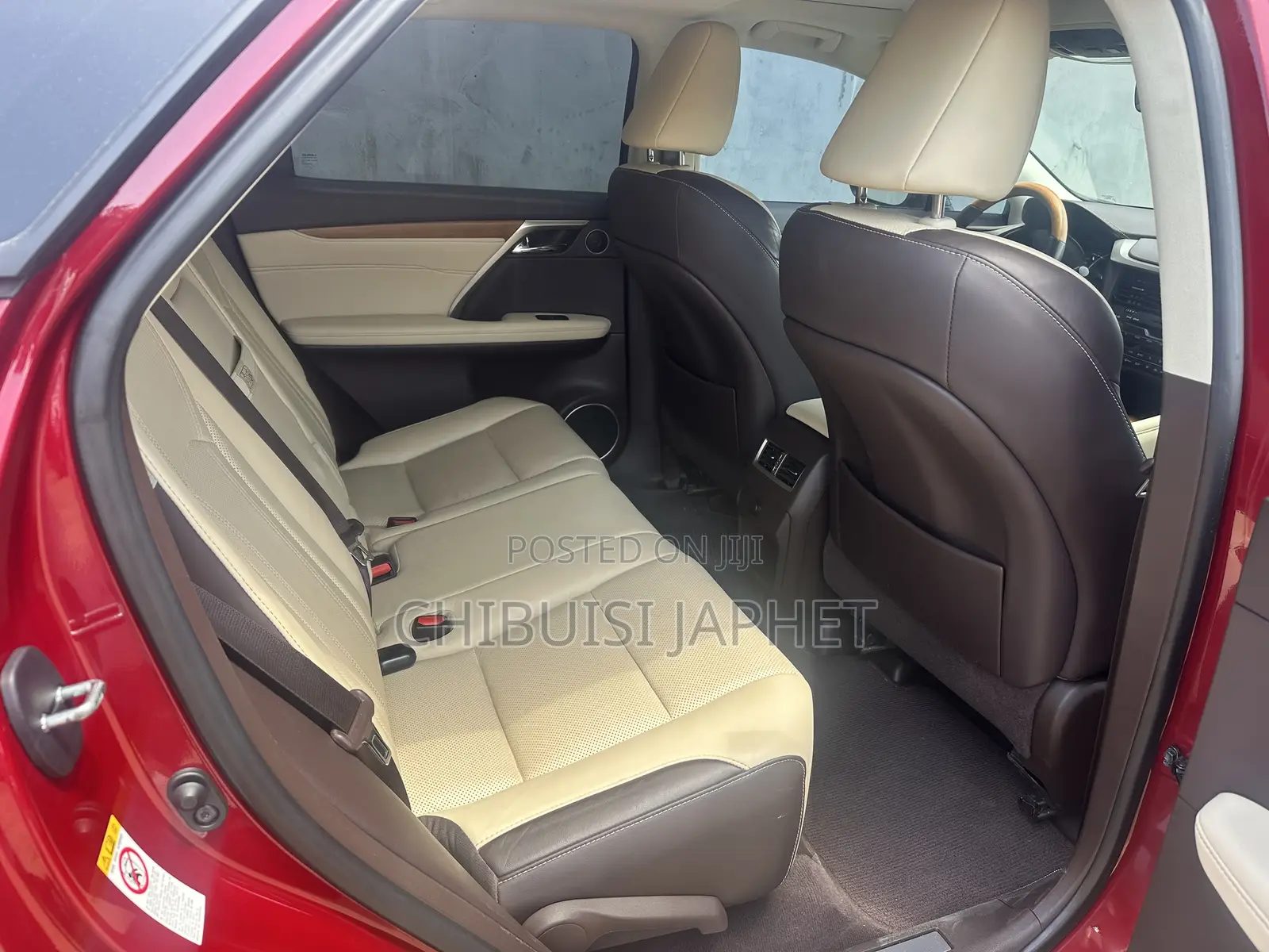 Lexus RX 350 FWD 2018 Red