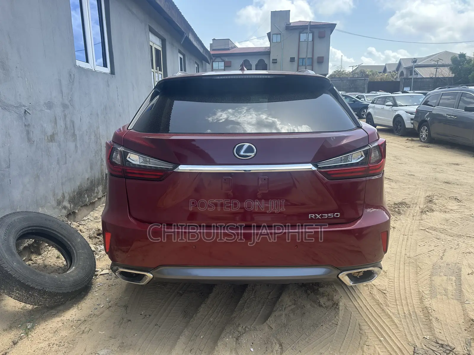 Lexus RX 350 FWD 2018 Red