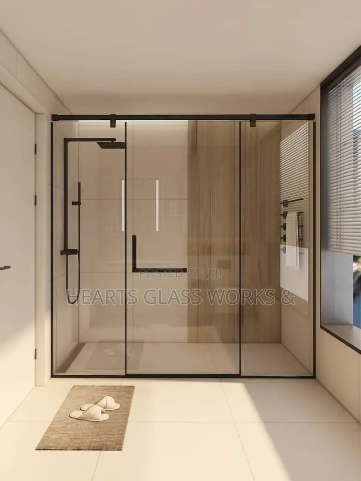 Wall to Wall Shower Cubicle System Installation With Hinge
