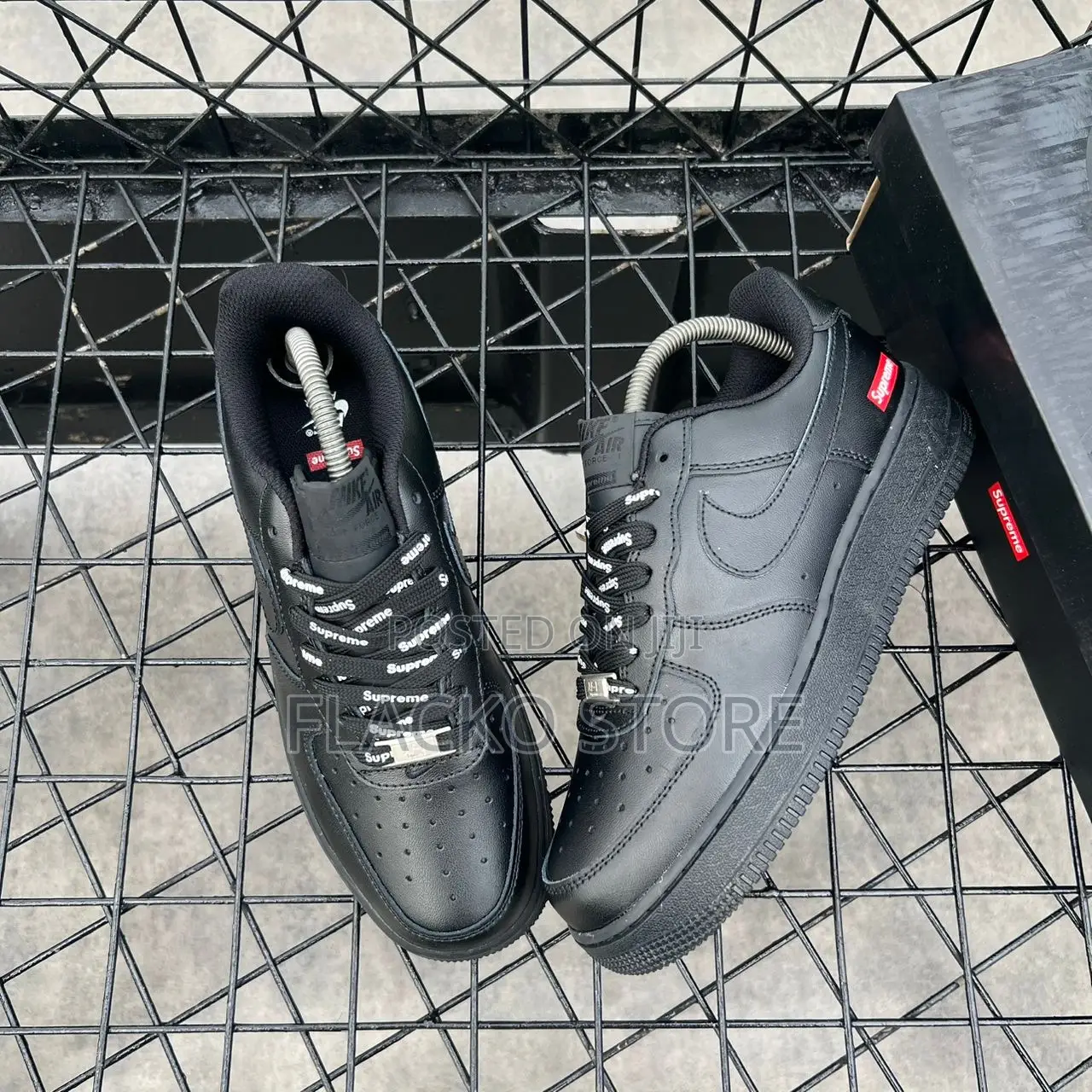 Original Nike Air Force 1 Supreme Swoosh Sneakers