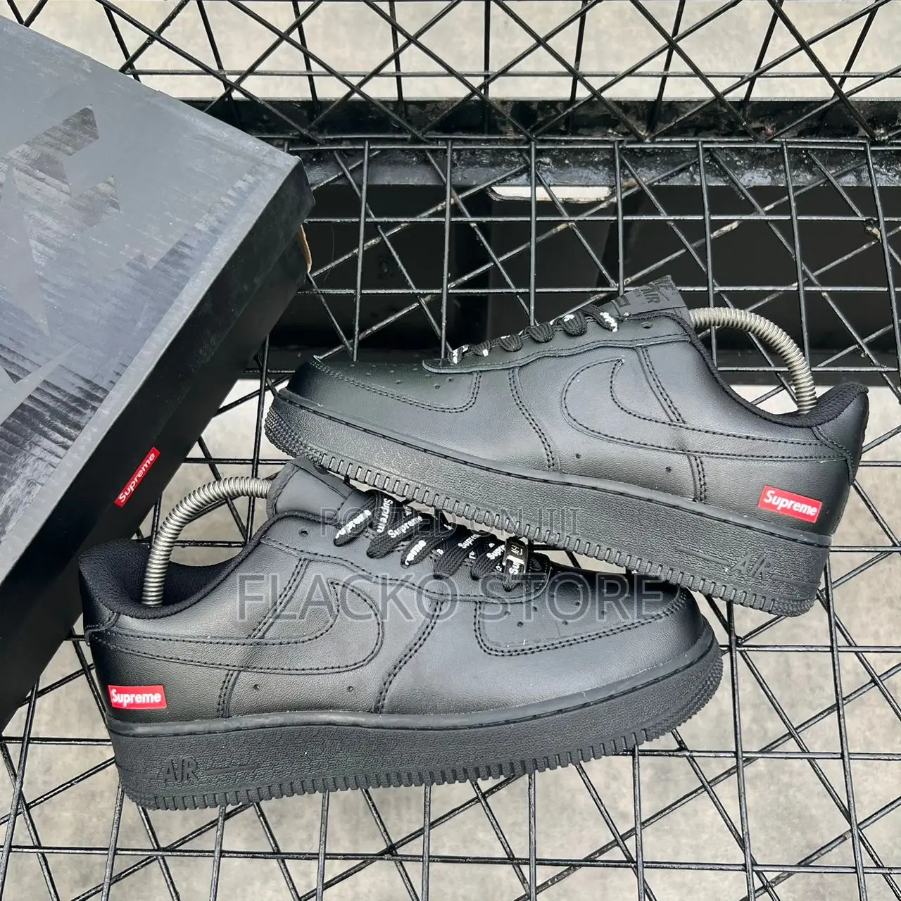 Original Nike Air Force 1 Supreme Swoosh Sneakers