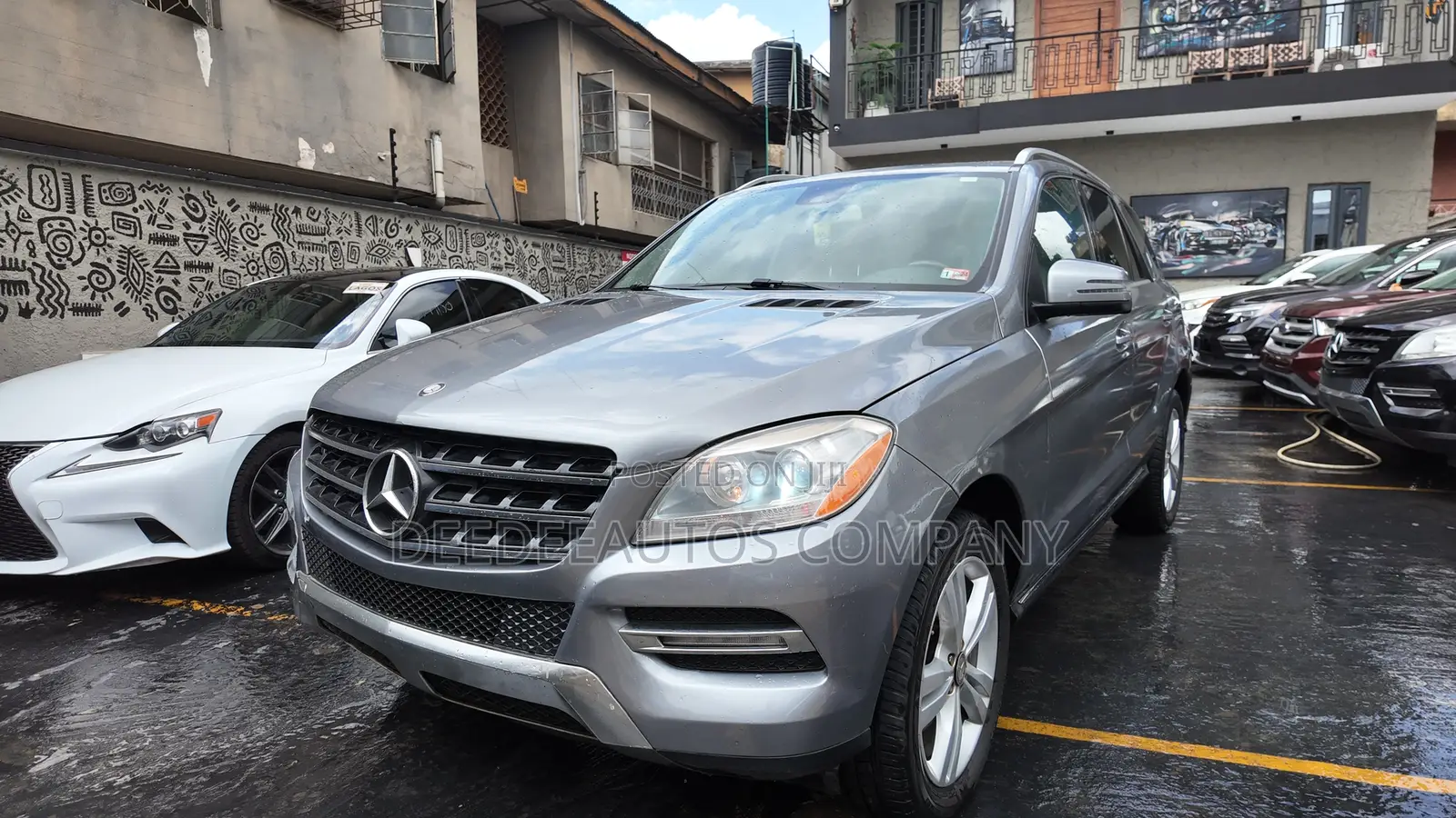 Mercedes-Benz M Class ML 350 4Matic 2012 Gray