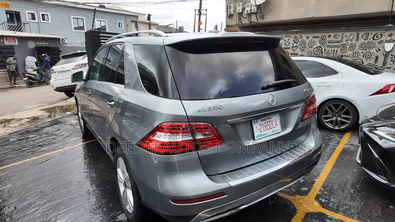 Mercedes-Benz M Class ML 350 4Matic 2012 Gray