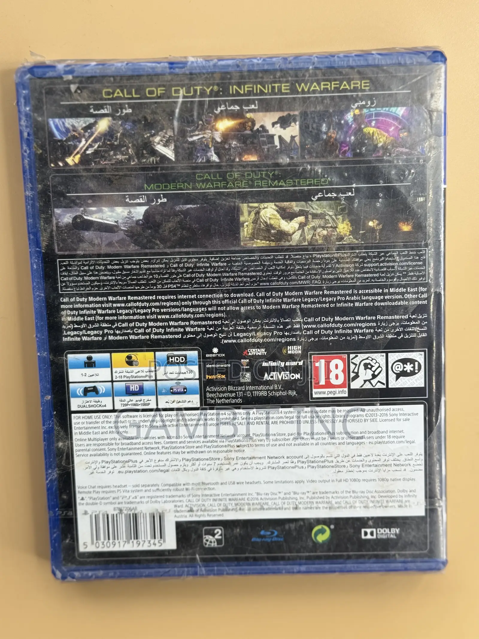 Playstation 4 Call of Duty Infinite Warfare