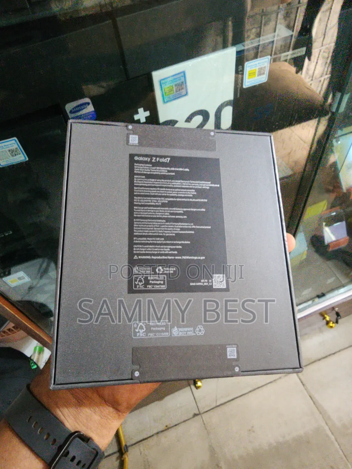 New Samsung Galaxy Z Fold7 512 GB Blue