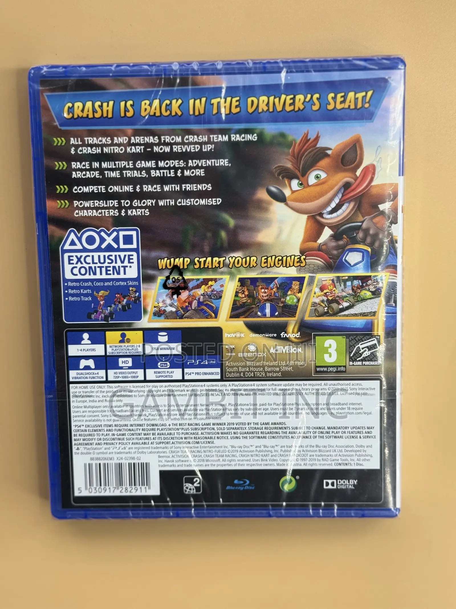 Playstation 4 Crash Team Racing