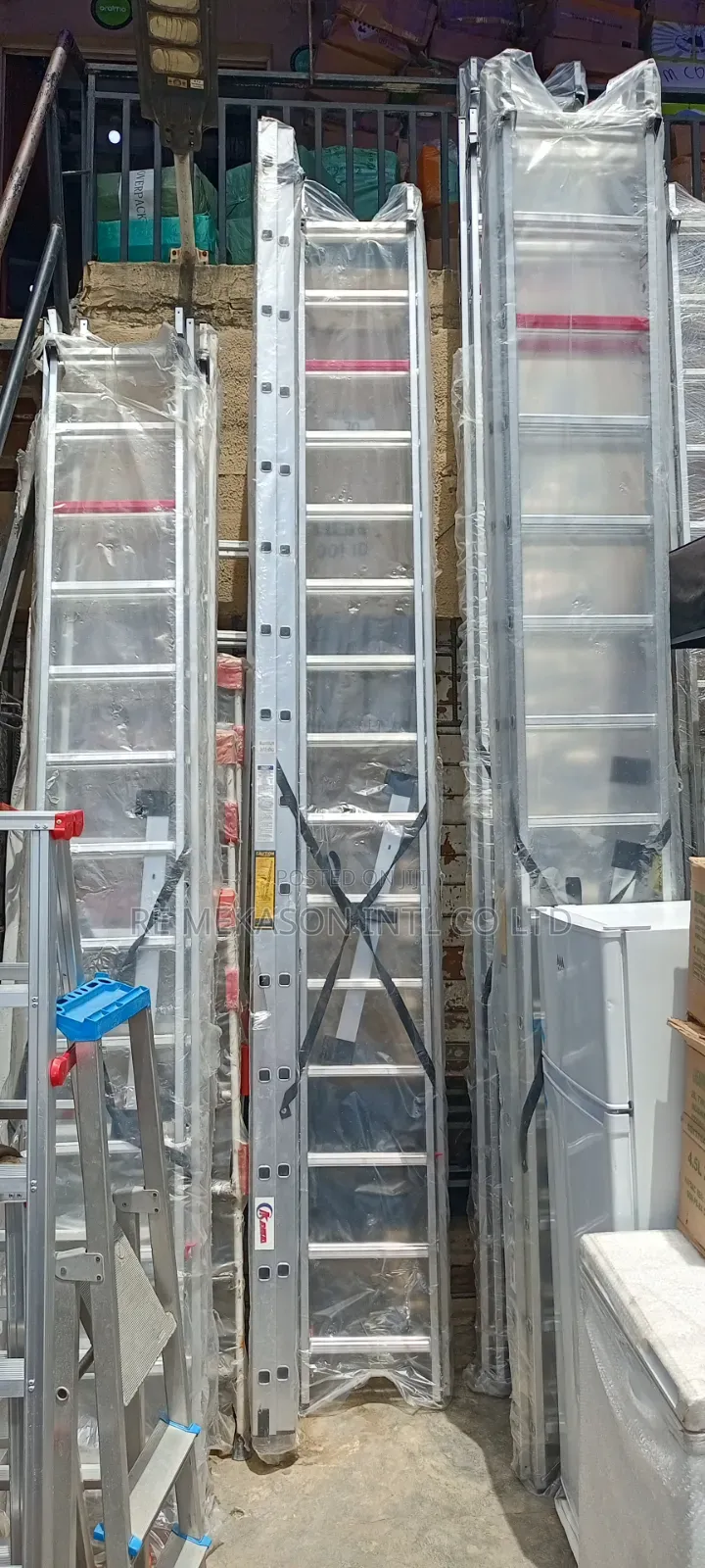 (30ft) 15x2 Aluminium Extension Ladder