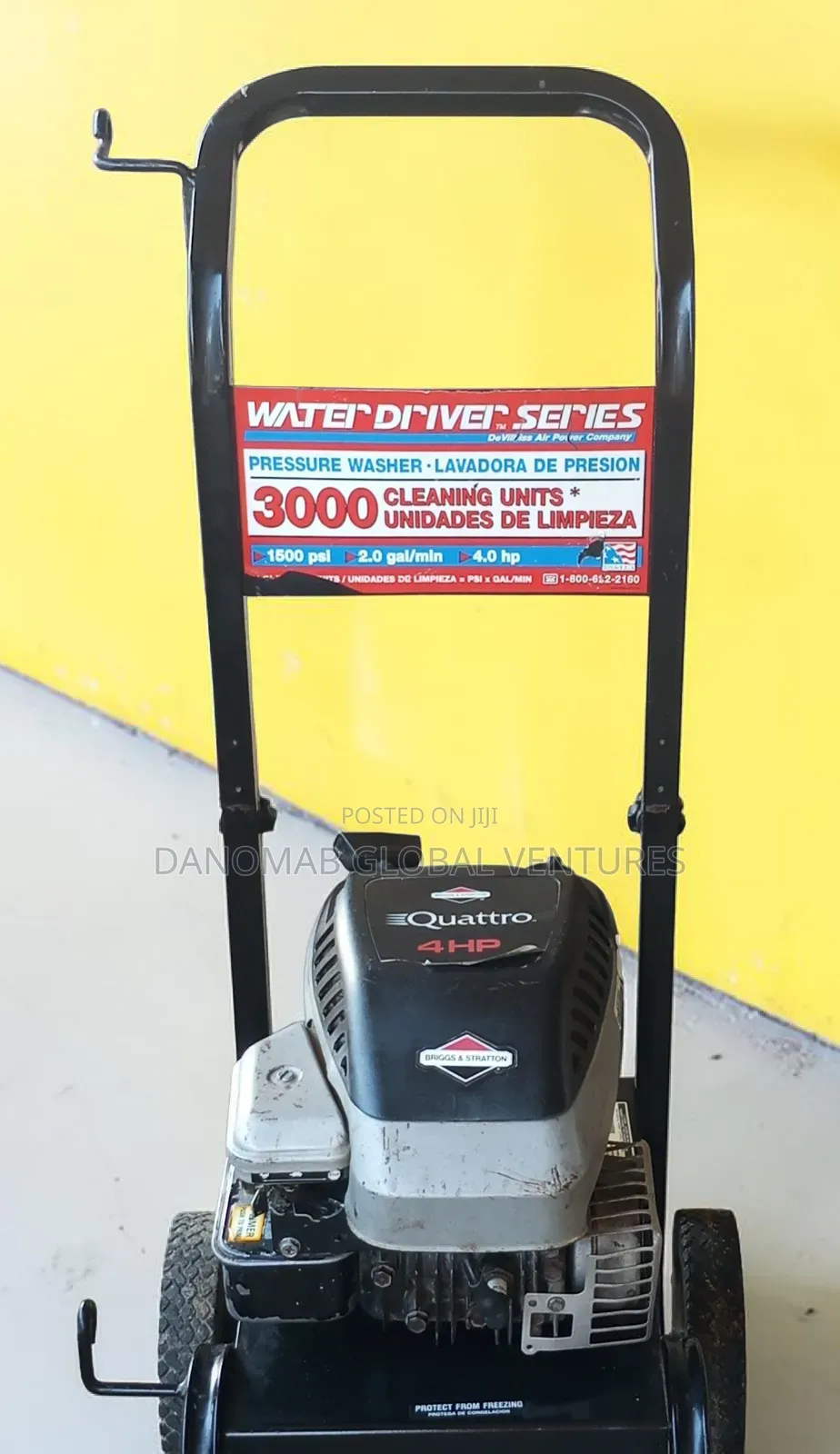 Briggs and Stratton Quattro Petrol Engine High Pressure Washer
