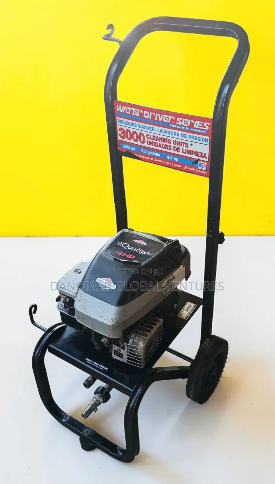 Briggs and Stratton Quattro Petrol Engine High Pressure Washer