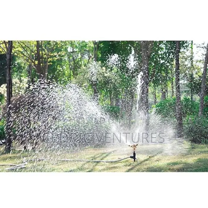 3/4" Rotating Irrigation Head Water Sprinkler Zinc Alloy