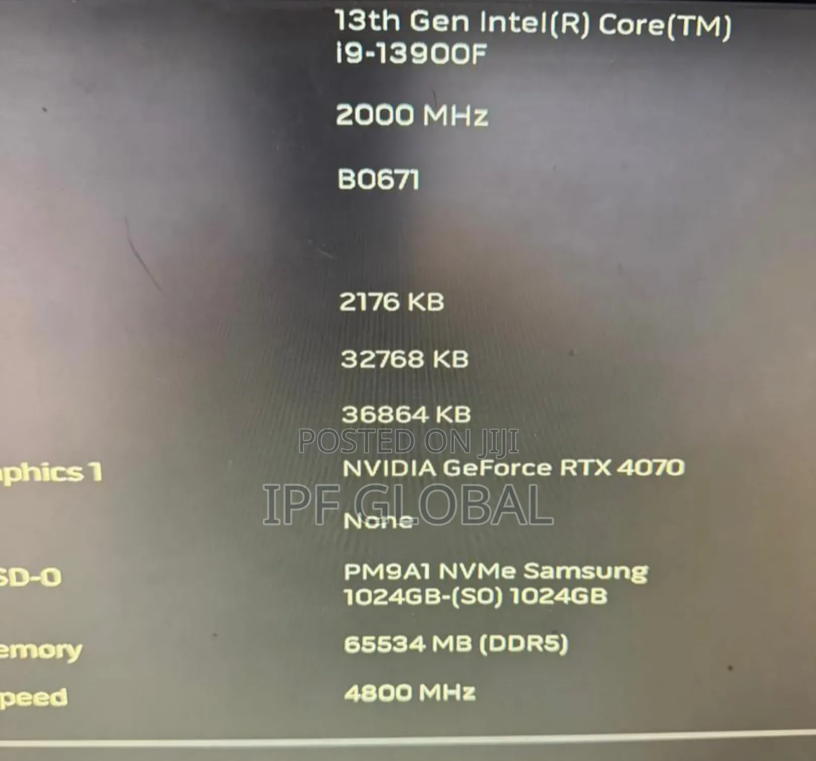 Desktop Computer Dell 64GB Intel Core i9 SSD 1T