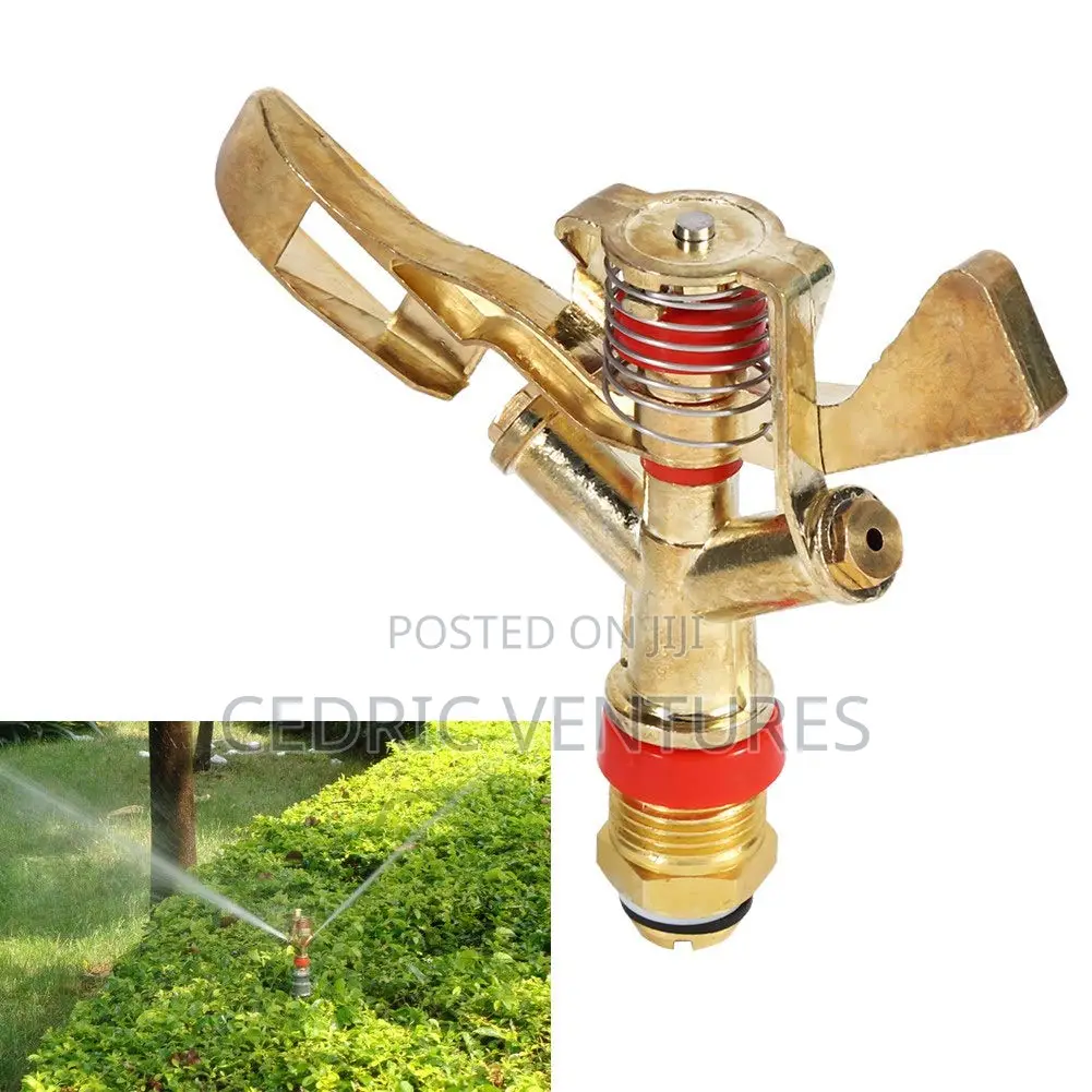 1/2" Rotating Irrigation Head Water Sprinkler Zinc Alloy