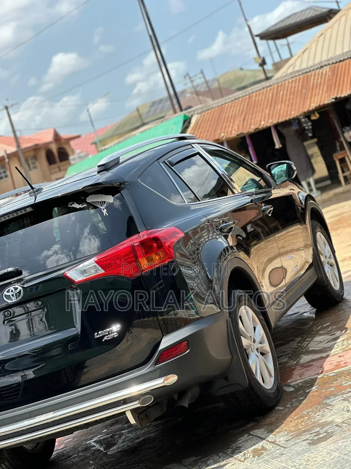 Toyota RAV4 Limited AWD (2.5L 4cyl 6A) 2016 Black
