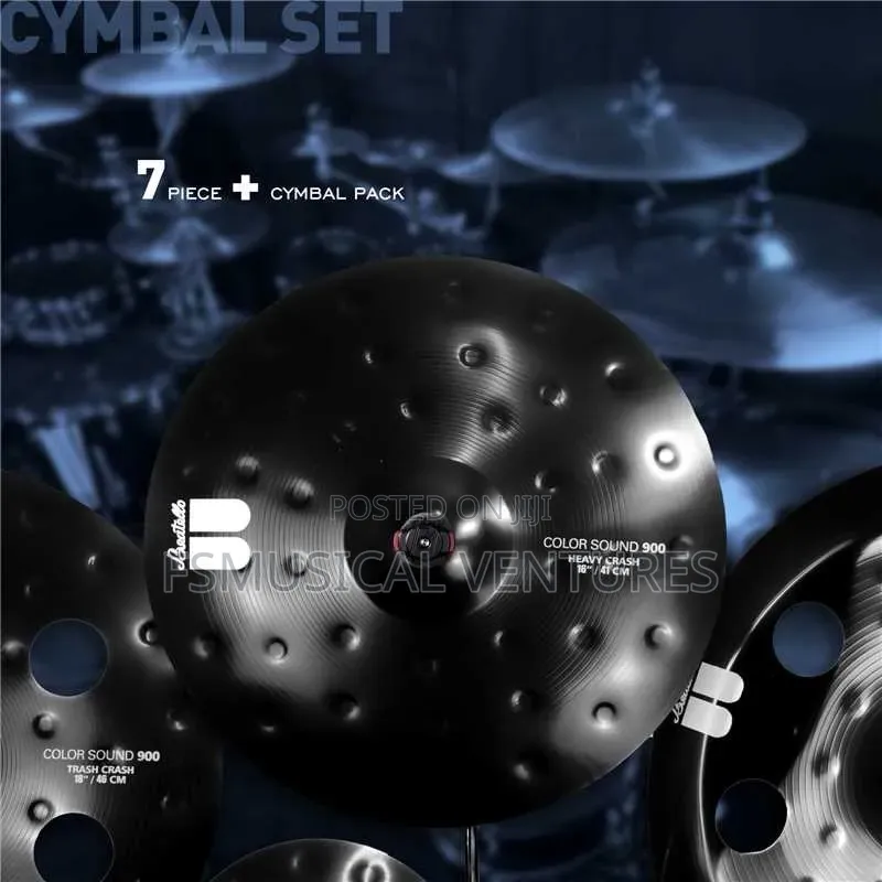Beatello Color Sound 900 Heavy 7 Set Cymbals