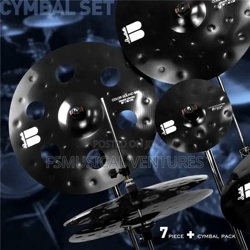 Beatello Color Sound 900 Heavy 7 Set Cymbals