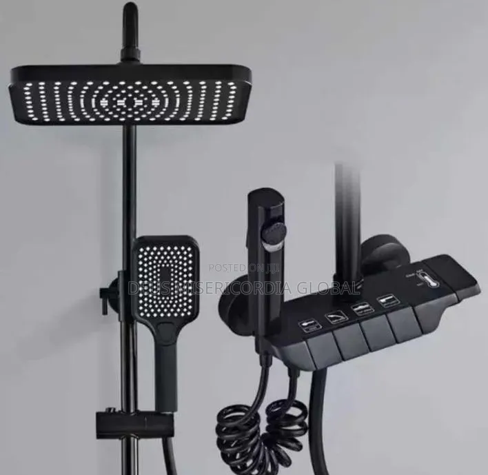 Generic Piano-Button Control Shower Mixer