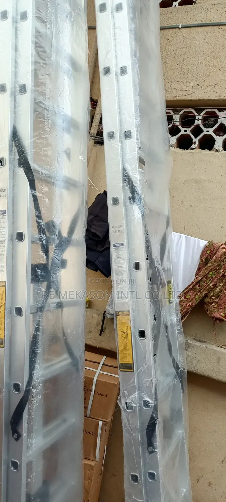(34ft) 17x2 Aluminium Extension Ladder