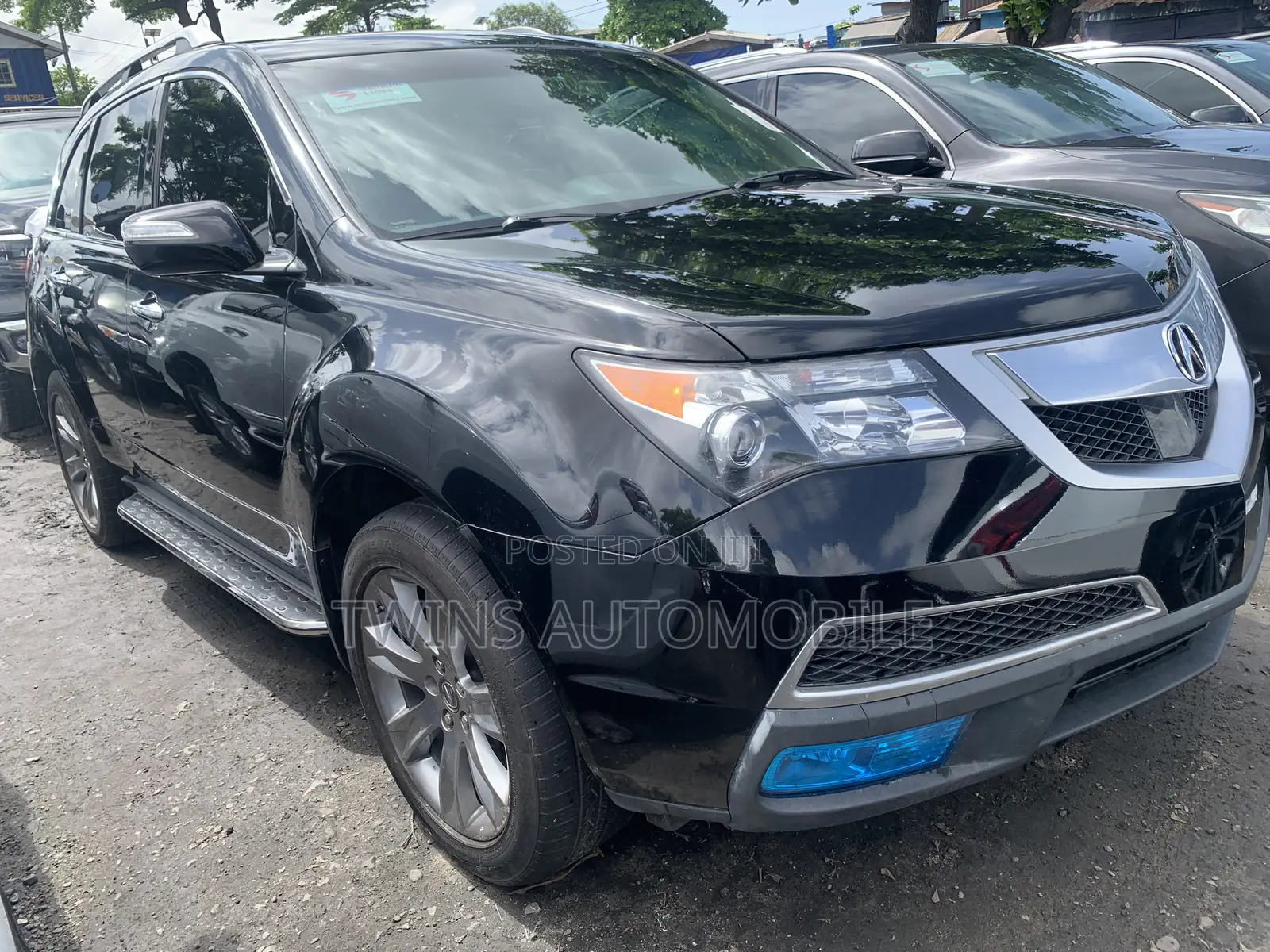 Acura MDX Advance Package SUV AWD (3.7L 6cyl 6A) 2012 Black