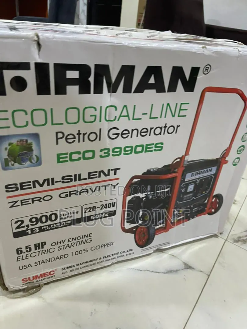 Compact Sumec Eco3990es Power Generator Machine