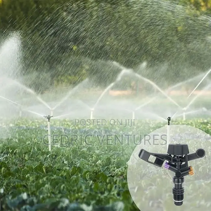 3/4" Plastic Rotating Irrigation Head Water Sprinkler