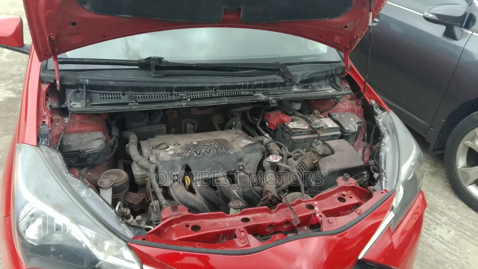 Toyota Yaris 2016 Red