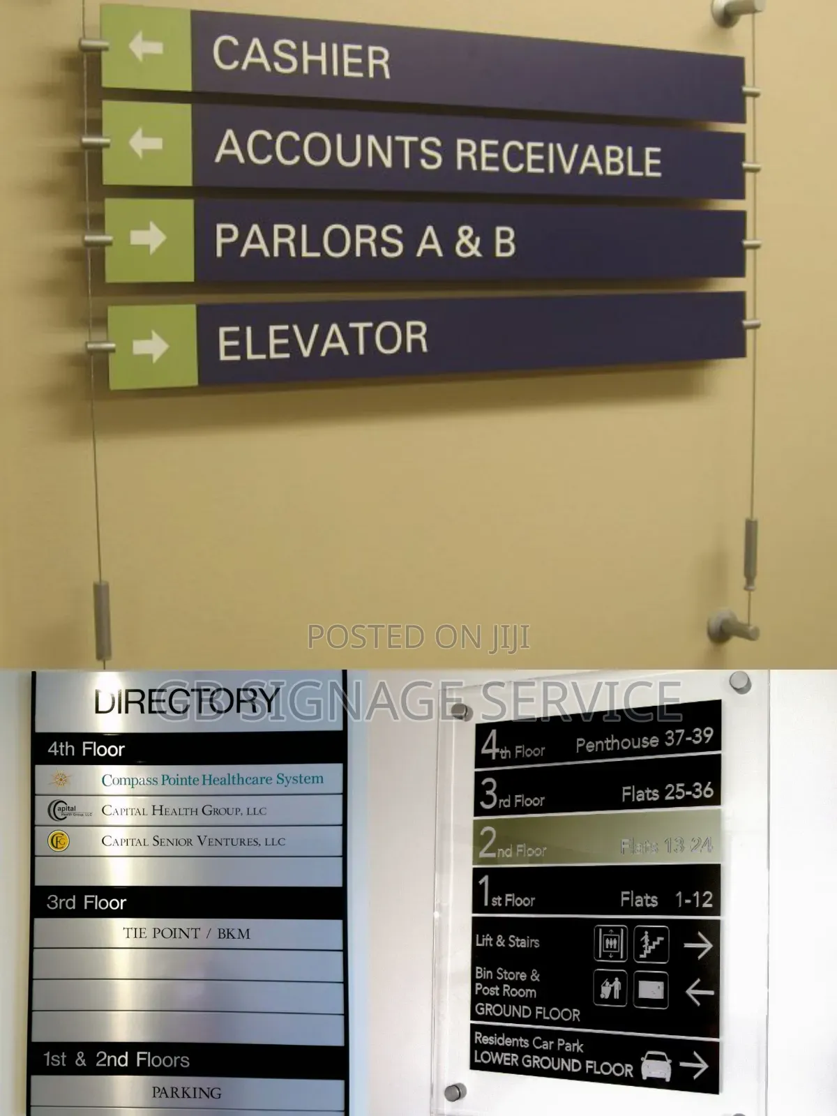 Interior Way Finding Signage