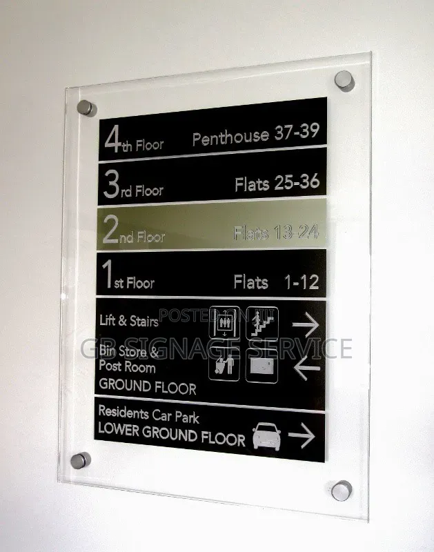 Interior Way Finding Signage