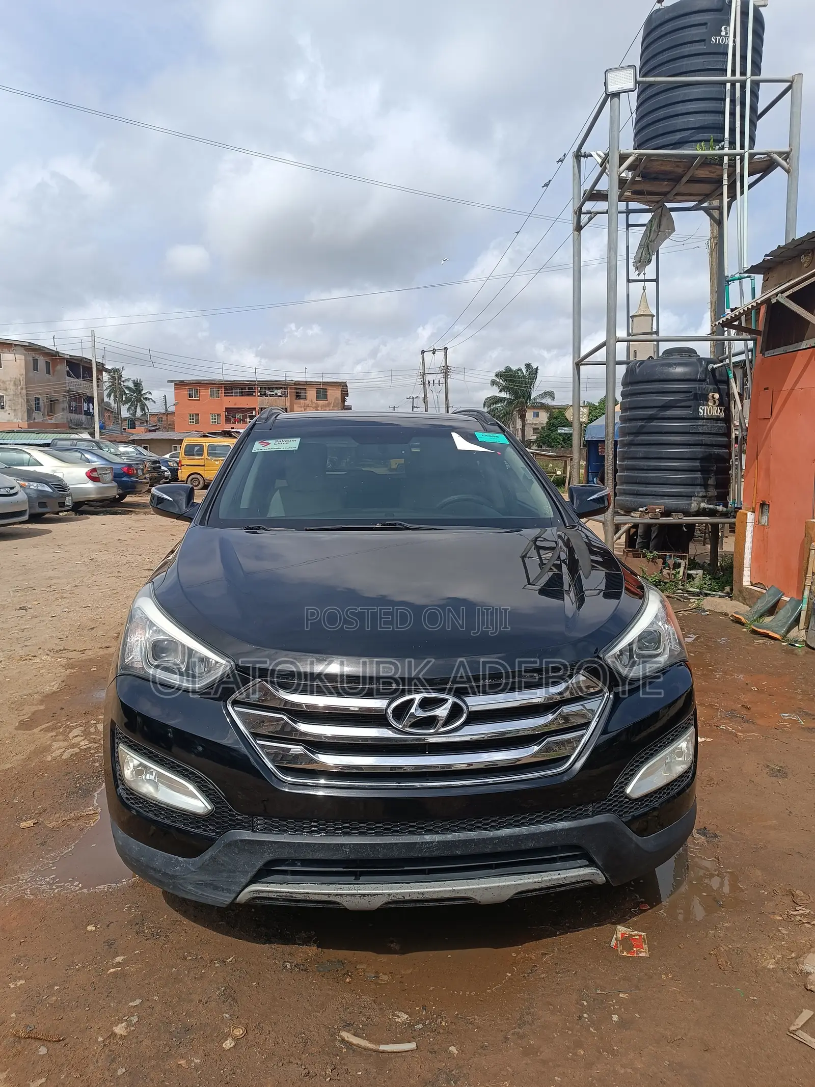 Hyundai Santa Fe Sport 2013 Matt Black