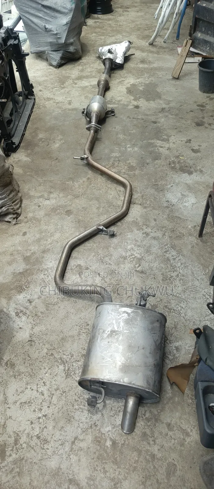 Toyota Corolla 2020/2022 Complete Exhaust Catalytic Converter Pots.