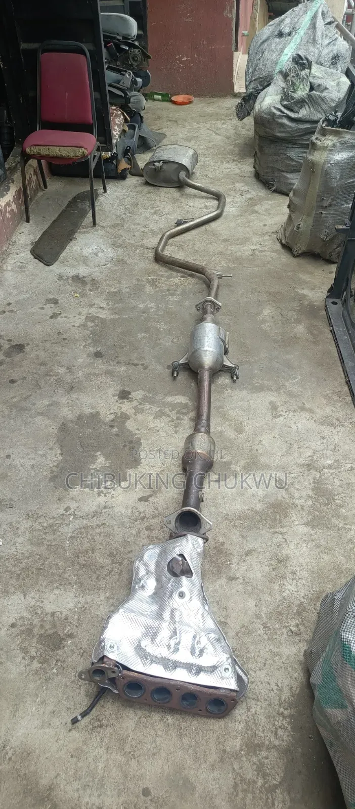 Toyota Corolla 2020/2022 Complete Exhaust Catalytic Converter Pots.