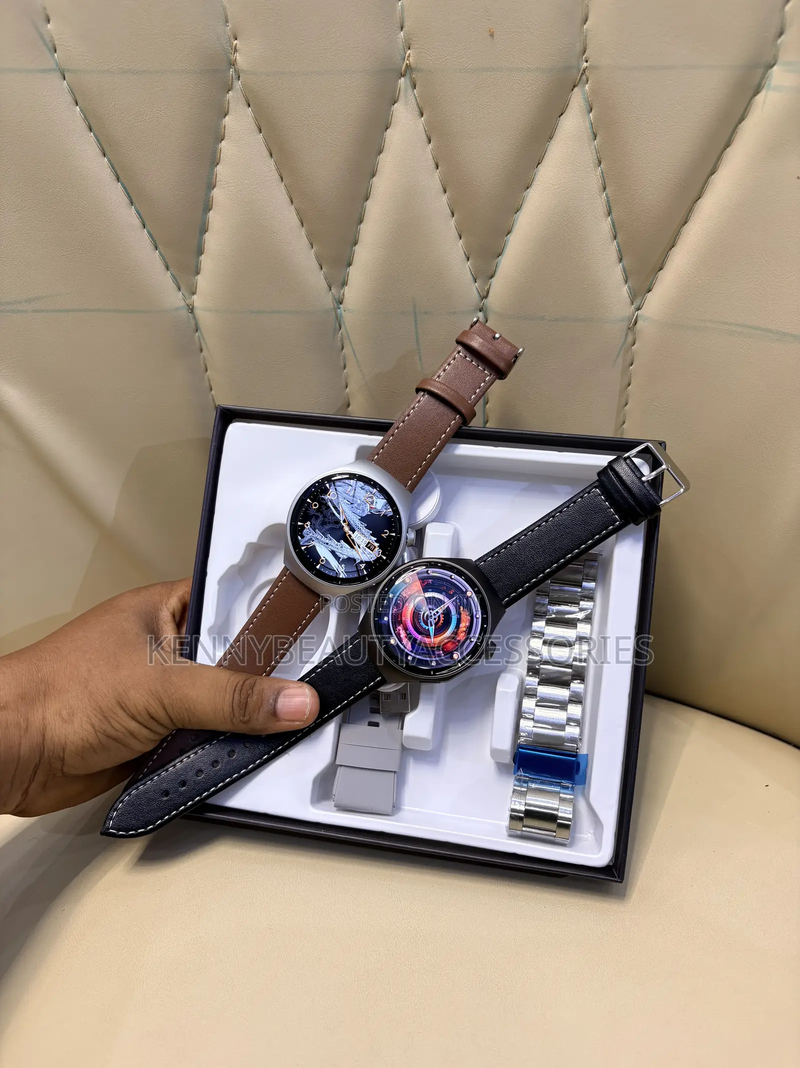 Smartwatch With 3extra Straps