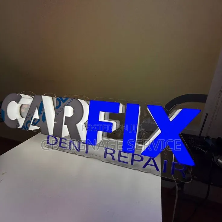 3d Led Light Signage and Installation